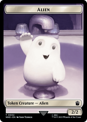 Alien // Osgood, Operation Double Double-Sided Token [Doctor Who Tokens] | Galaxy Games LLC