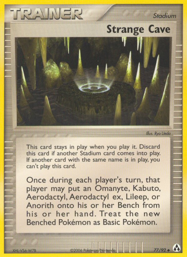 Strange Cave (77/92) [EX: Legend Maker] | Galaxy Games LLC