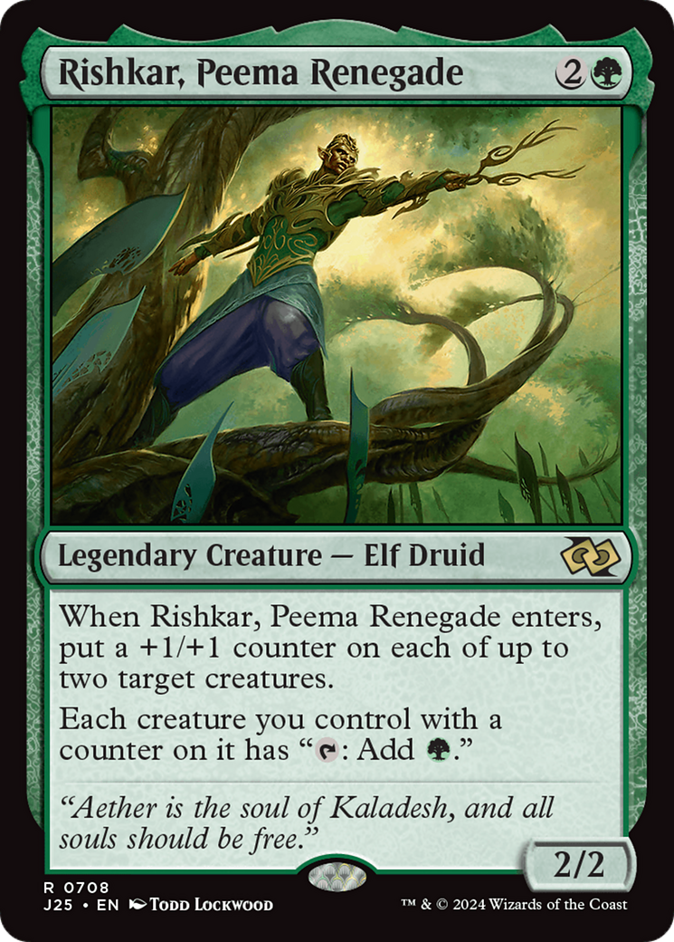 Rishkar, Peema Renegade [Foundations Jumpstart] | Galaxy Games LLC