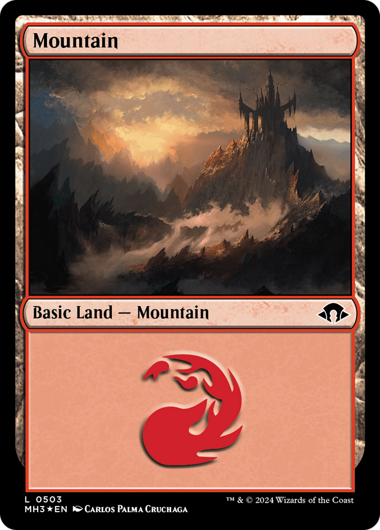 Mountain (0503) (Ripple Foil) [Modern Horizons 3] | Galaxy Games LLC