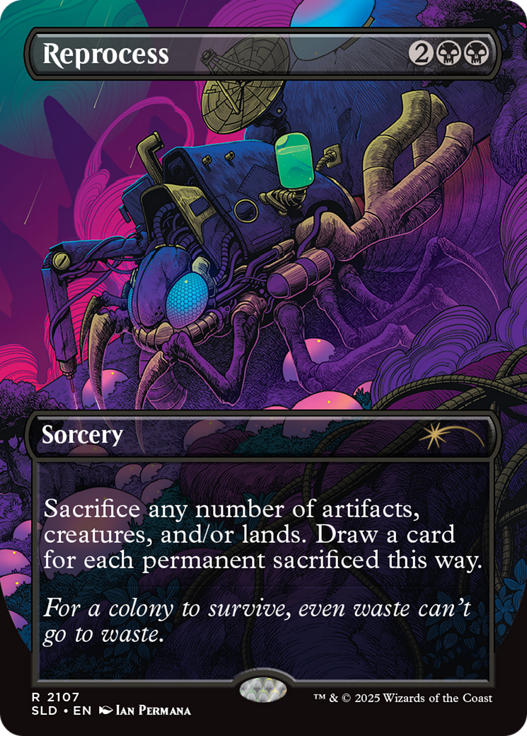 Reprocess (Galaxy Foil) [Secret Lair Drop Series] | Galaxy Games LLC