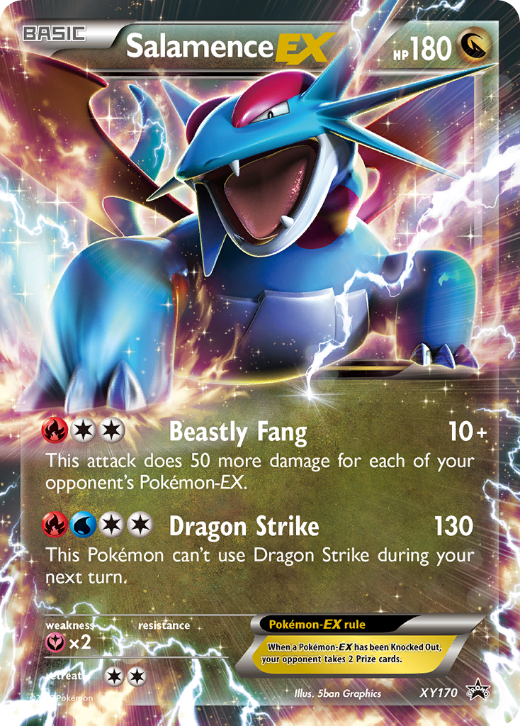 Salamence EX (XY170) [XY: Black Star Promos] | Galaxy Games LLC