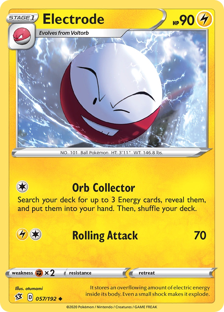 Electrode (057/192) [Sword & Shield: Rebel Clash] | Galaxy Games LLC