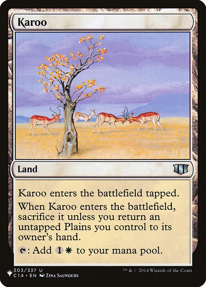Karoo [The List] | Galaxy Games LLC