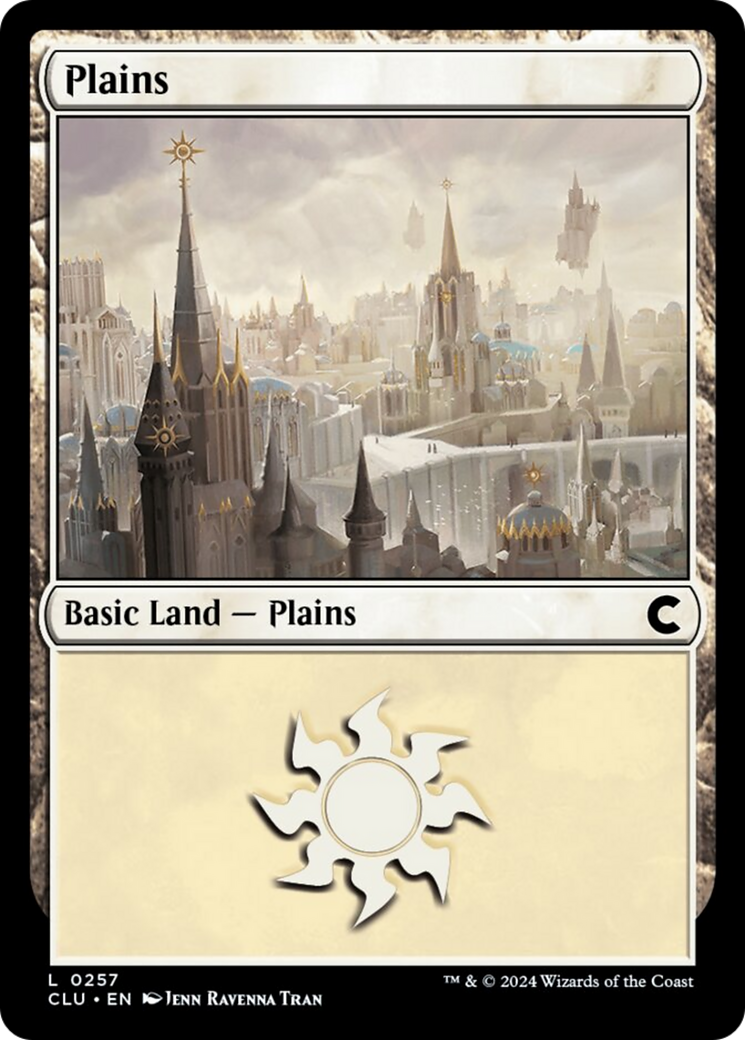 Plains (0257) [Ravnica: Clue Edition] | Galaxy Games LLC