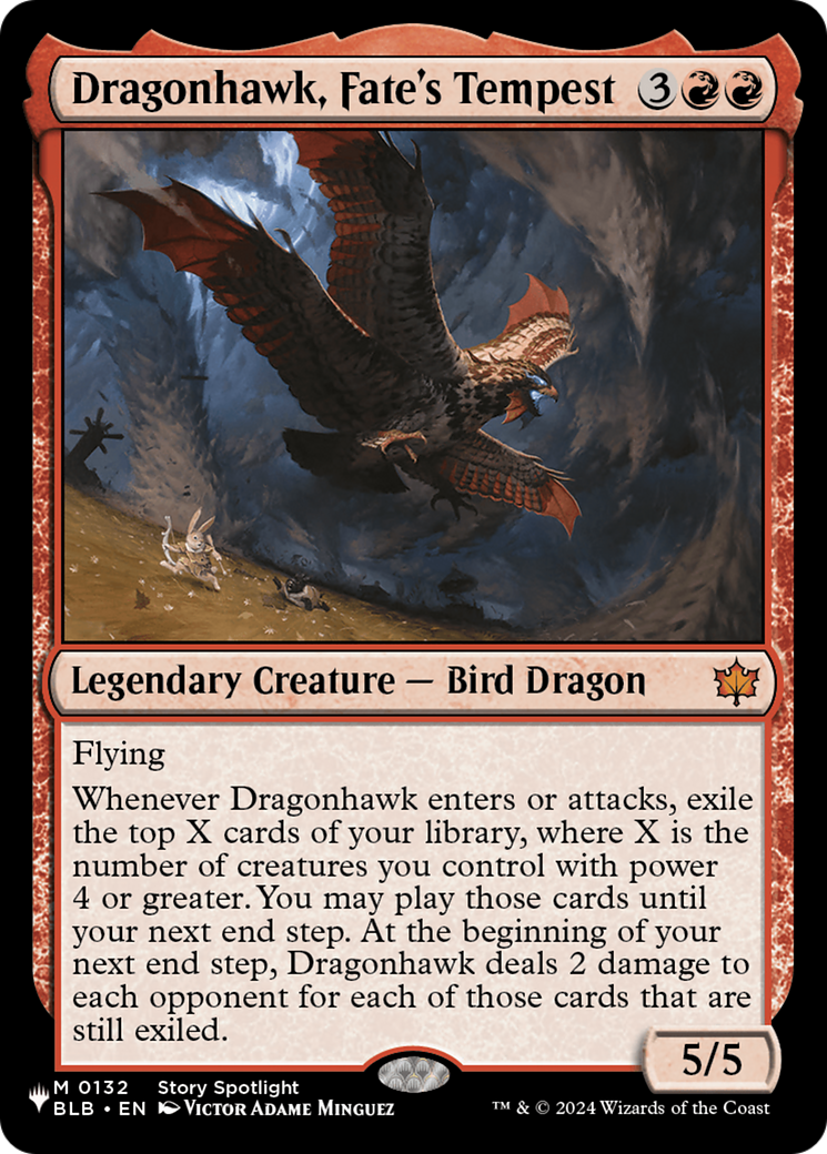 Dragonhawk, Fate's Tempest [The List] | Galaxy Games LLC