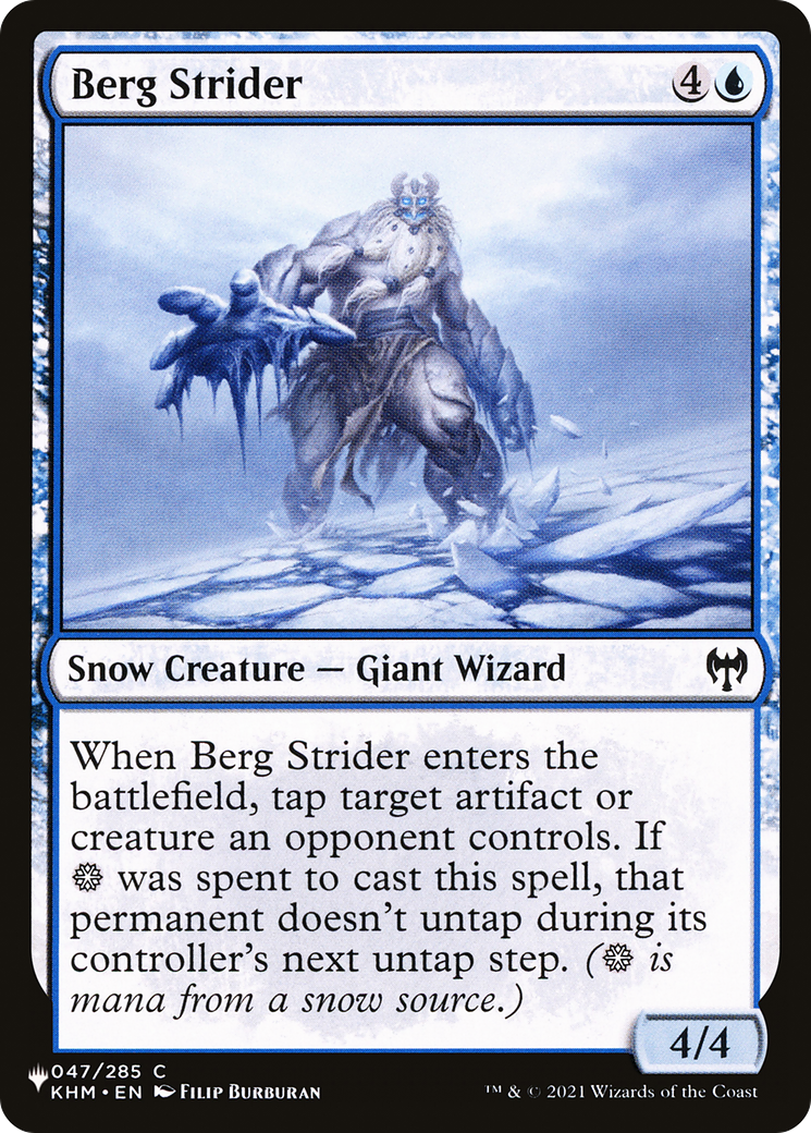 Berg Strider [The List Reprints] | Galaxy Games LLC