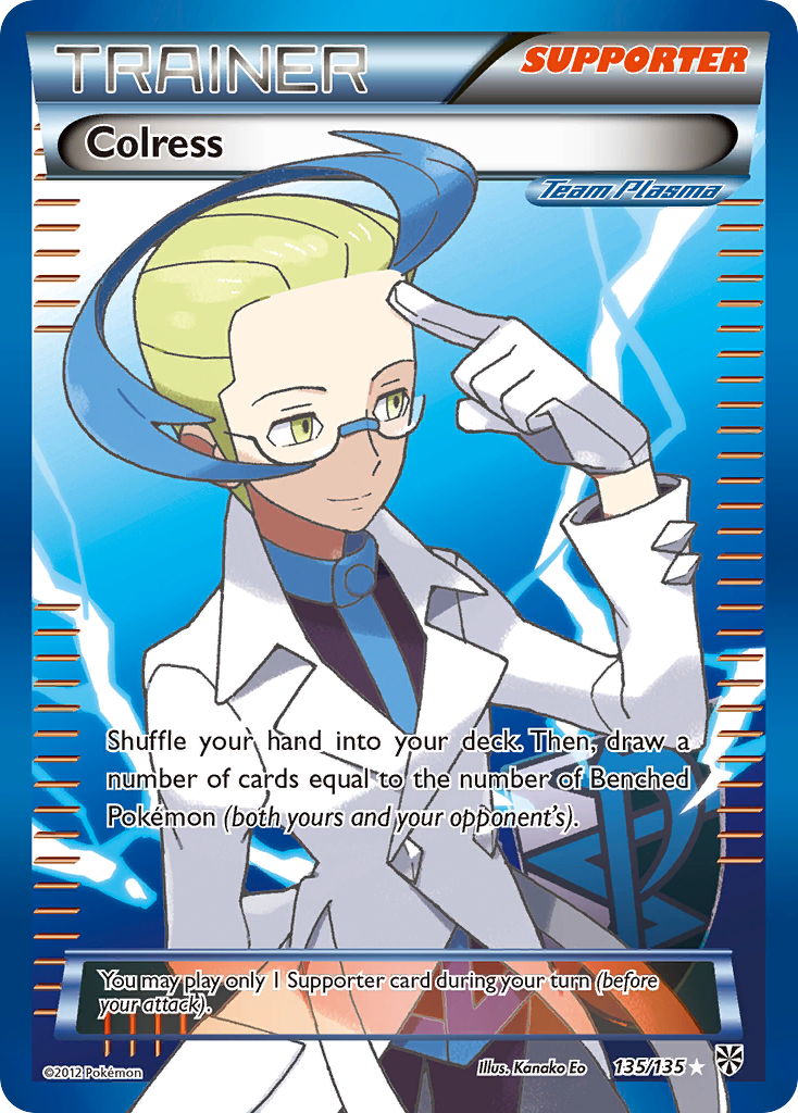 Colress (135/135) [Black & White: Plasma Storm] | Galaxy Games LLC