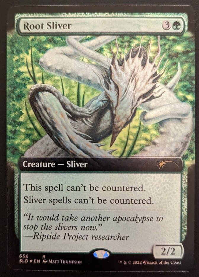 Root Sliver (Extended Art) [Secret Lair Drop Promos] | Galaxy Games LLC