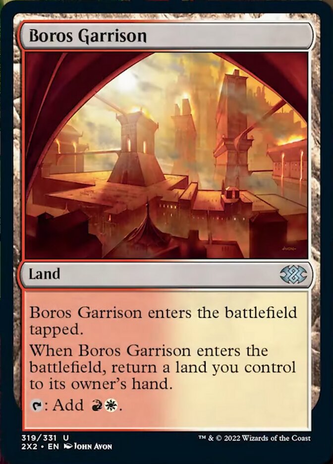 Boros Garrison [Double Masters 2022] | Galaxy Games LLC