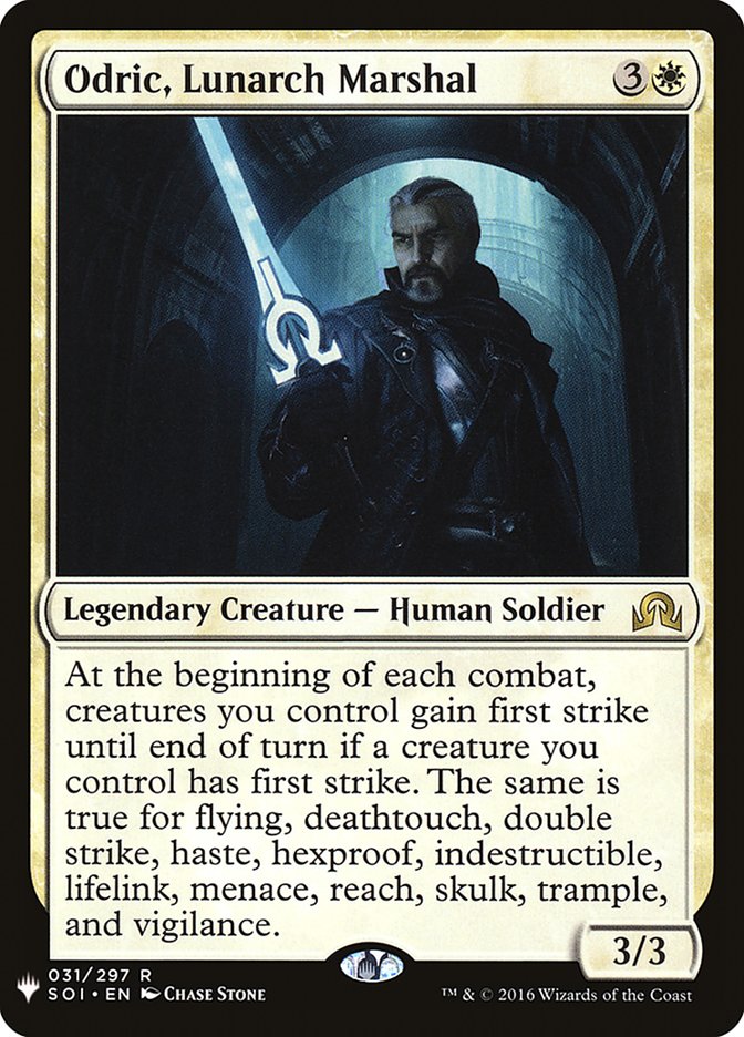 Odric, Lunarch Marshal [The List] | Galaxy Games LLC