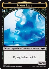 Marit Lage (006) // Spirit (016) Double-Sided Token [Modern Horizons Tokens] | Galaxy Games LLC