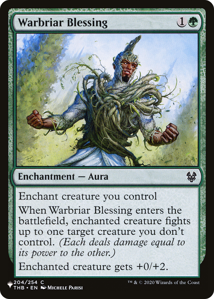 Warbriar Blessing [The List] | Galaxy Games LLC