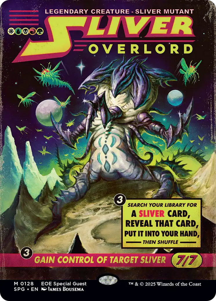 Sliver Overlord (Showcase) [Edge of Eternities Special Guests] | Galaxy Games LLC