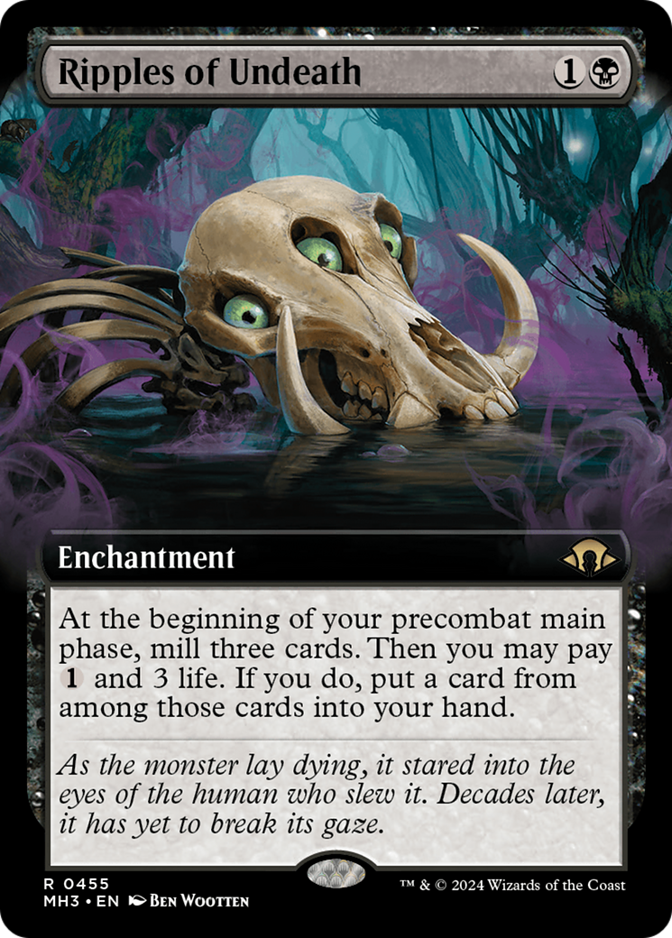 Ripples of Undeath (Extended Art) [Modern Horizons 3] | Galaxy Games LLC