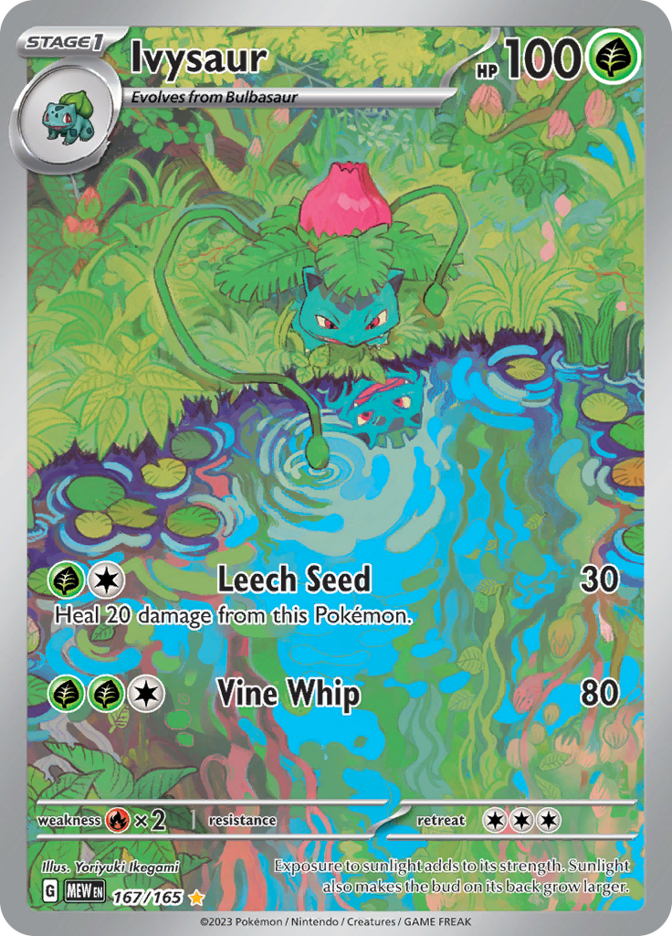 Ivysaur (167/165) [Scarlet & Violet: 151] | Galaxy Games LLC