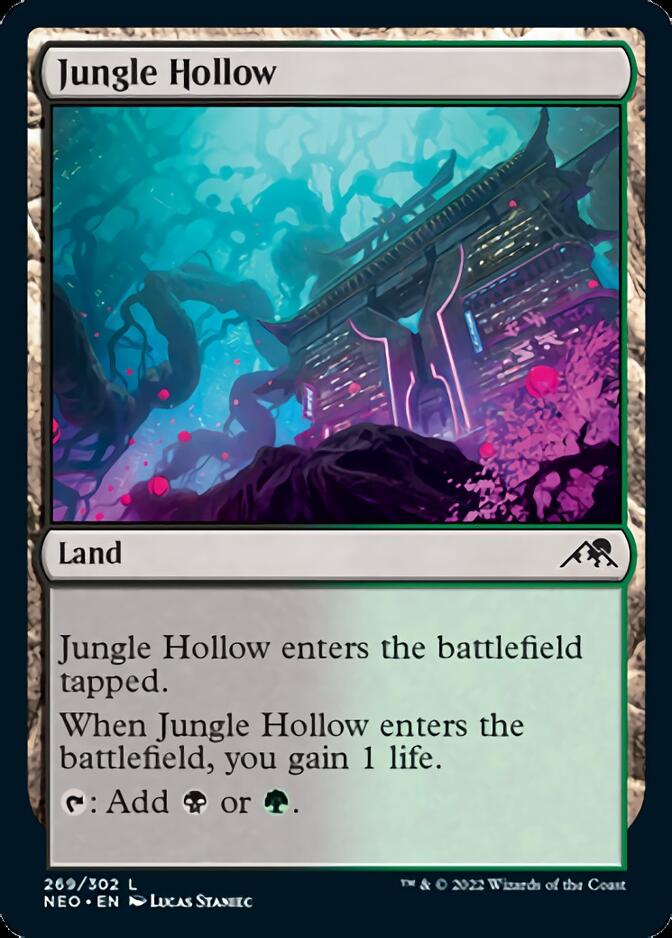 Jungle Hollow [Kamigawa: Neon Dynasty] | Galaxy Games LLC