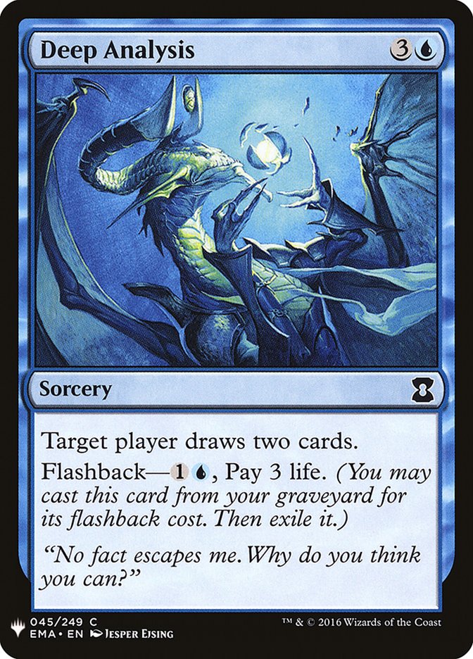 Deep Analysis [Mystery Booster] | Galaxy Games LLC