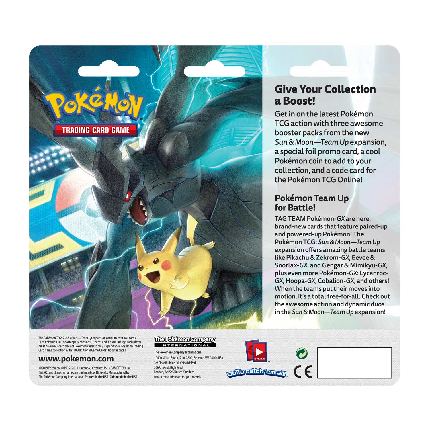 Sun & Moon: Team Up - 3-Pack Blister (Deoxys) | Galaxy Games LLC