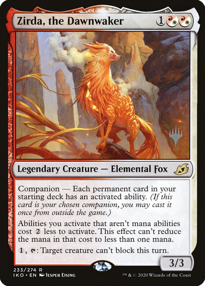 Zirda, the Dawnwaker (Promo Pack) [Ikoria: Lair of Behemoths Promos] | Galaxy Games LLC