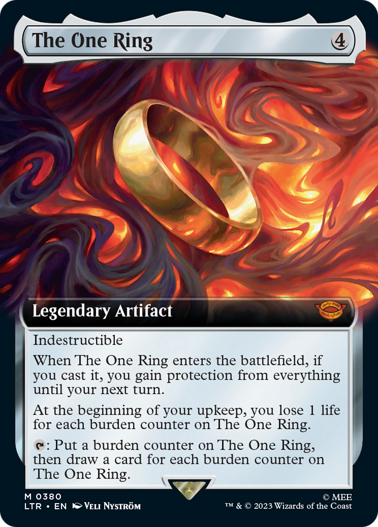 The One Ring (Extended Art) [The Lord of the Rings: Tales of Middle-Earth] | Galaxy Games LLC