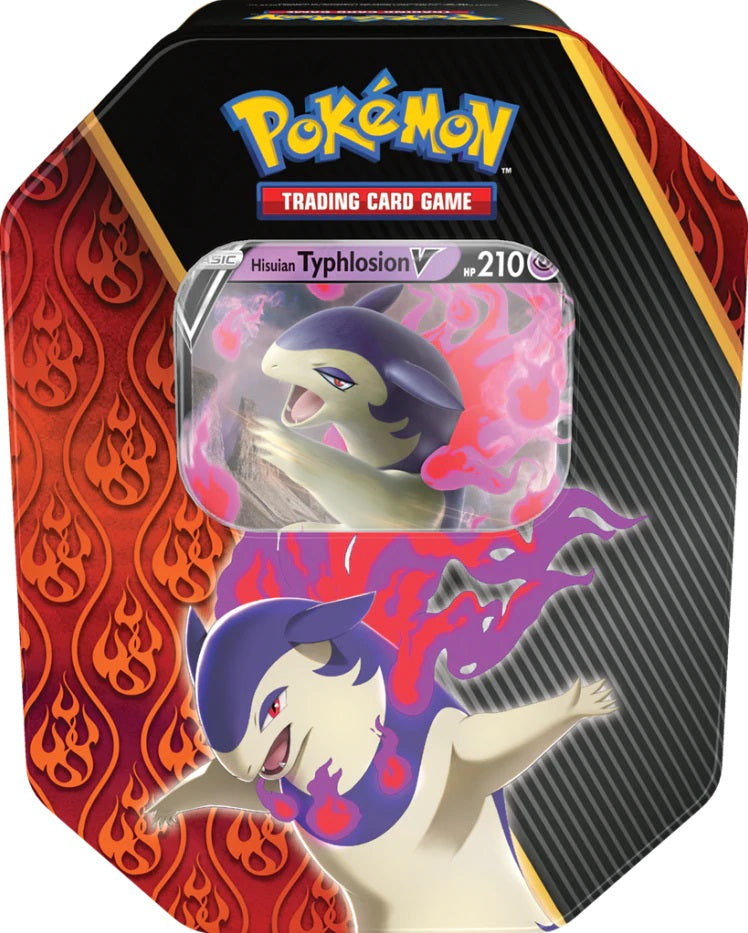 Divergent Powers Tin (Hisuian Typhlosion V) (International Version) | Galaxy Games LLC