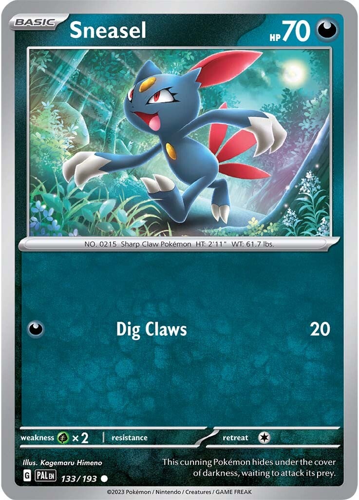 Sneasel (133/193) [Scarlet & Violet: Paldea Evolved] | Galaxy Games LLC