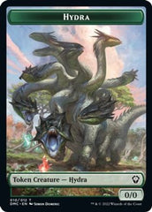 Snake // Hydra Double-Sided Token [Dominaria United Commander Tokens] | Galaxy Games LLC