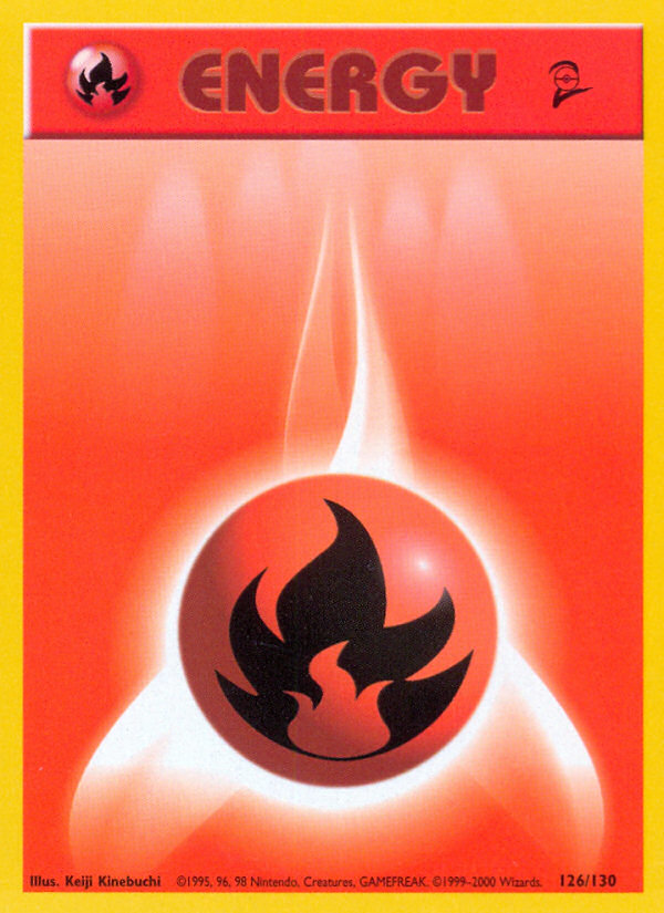 Fire Energy (126/130) [Base Set 2] | Galaxy Games LLC