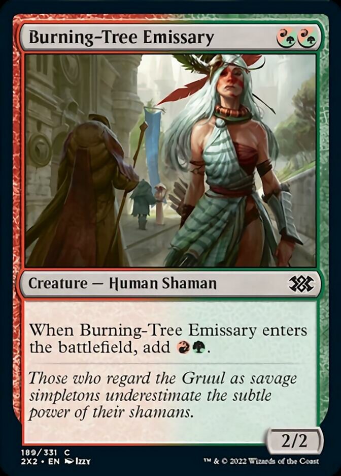 Burning-Tree Emissary [Double Masters 2022] | Galaxy Games LLC