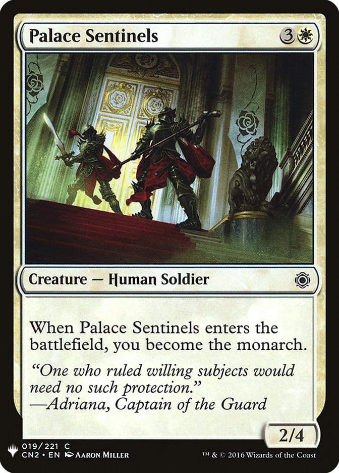 Palace Sentinels [Mystery Booster] | Galaxy Games LLC