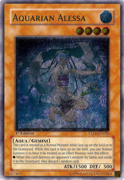 Aquarian Alessa [TAEV-EN020] Ultimate Rare | Galaxy Games LLC