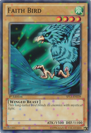 Faith Bird [SP13-EN039] Starfoil Rare | Galaxy Games LLC