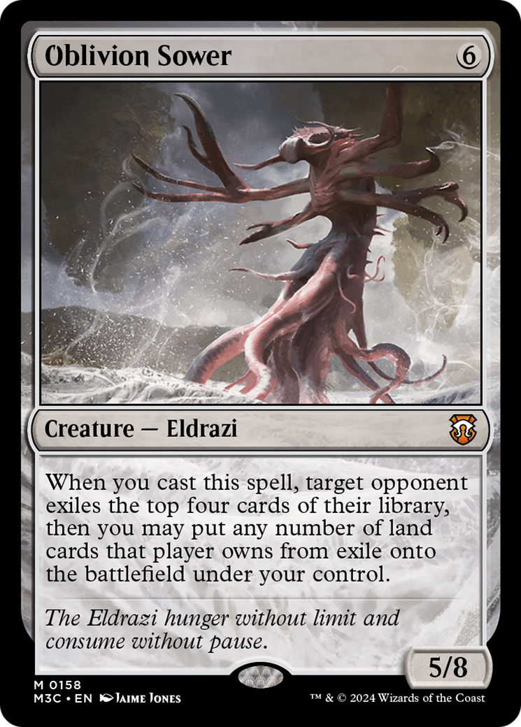 Oblivion Sower (Ripple Foil) [Modern Horizons 3 Commander] | Galaxy Games LLC