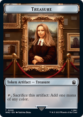 Soldier // Treasure (0028) Double-Sided Token [Doctor Who Tokens] | Galaxy Games LLC