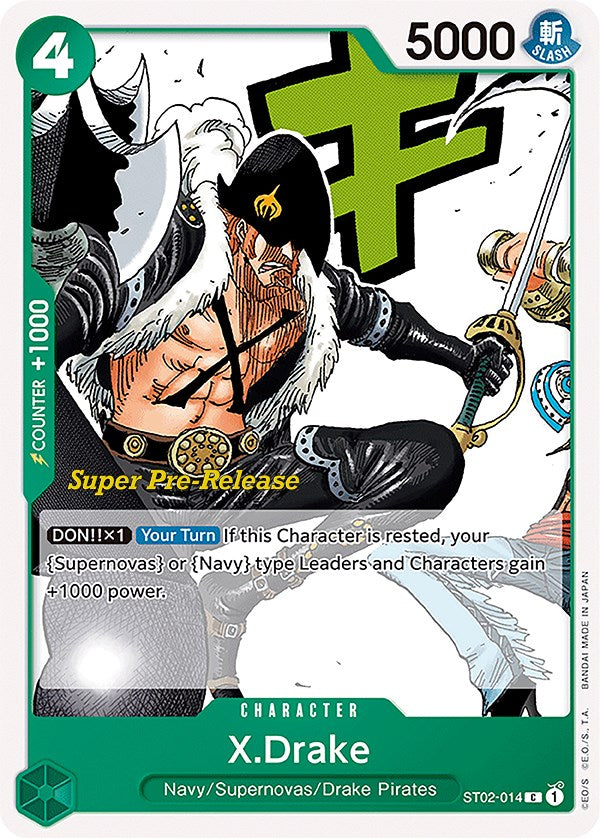 X.Drake [Super Pre-Release Starter Deck: Worst Generation] | Galaxy Games LLC