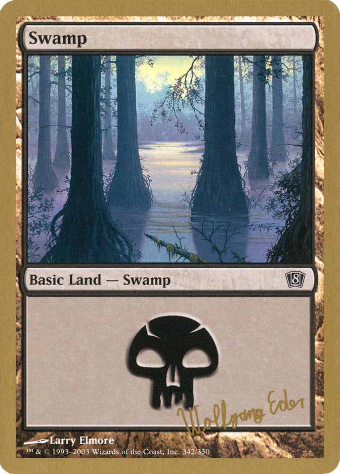 Swamp (344) (we342) [World Championship Decks 2003] | Galaxy Games LLC