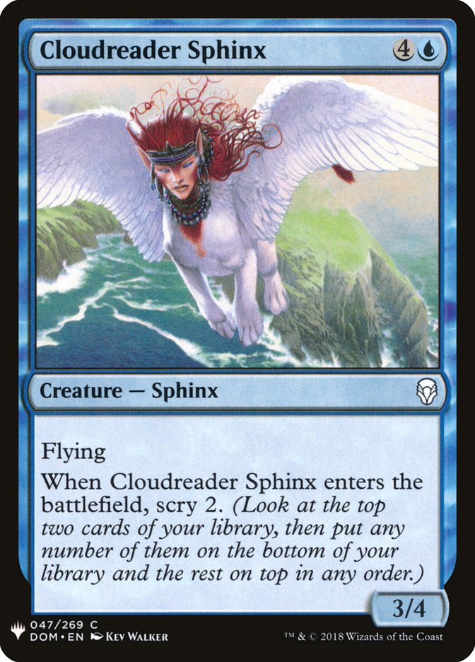 Cloudreader Sphinx [Mystery Booster] | Galaxy Games LLC