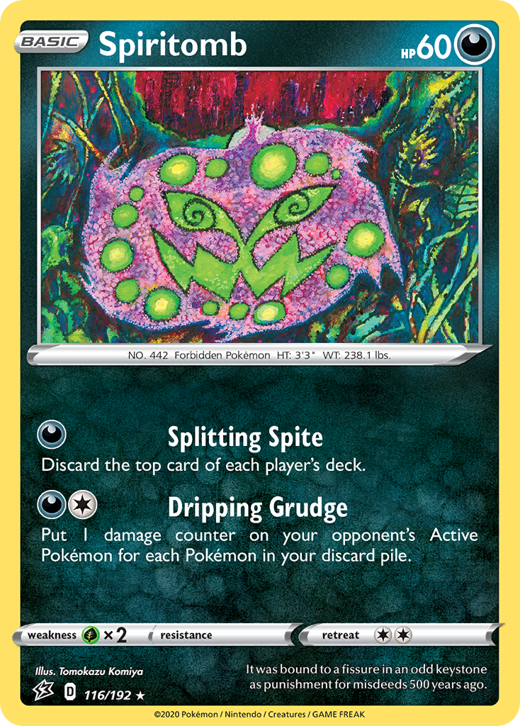 Spiritomb (116/192) [Sword & Shield: Rebel Clash] | Galaxy Games LLC