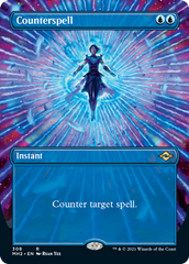 Counterspell (Borderless Alternate Art) [Modern Horizons 2] | Galaxy Games LLC