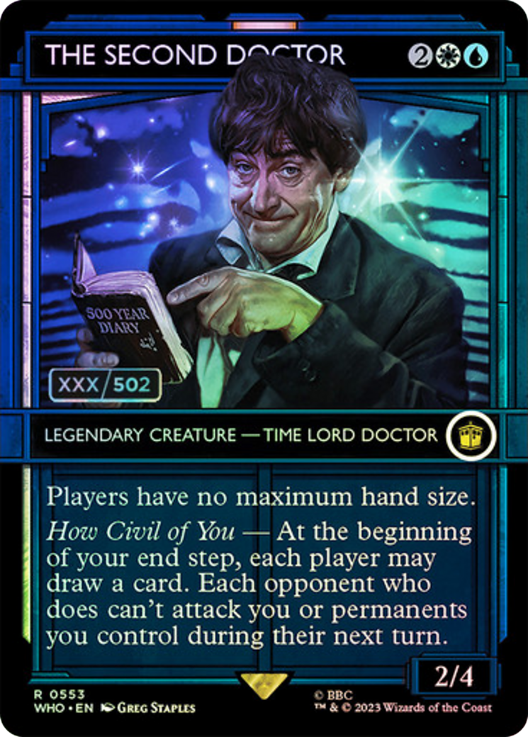 The Second Doctor (Serial Numbered) [Doctor Who] | Galaxy Games LLC