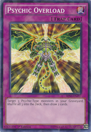 Psychic Overload [BP03-EN207] Shatterfoil Rare | Galaxy Games LLC