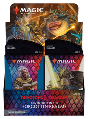Dungeons & Dragons: Adventures in the Forgotten Realms - Theme Booster Display | Galaxy Games LLC