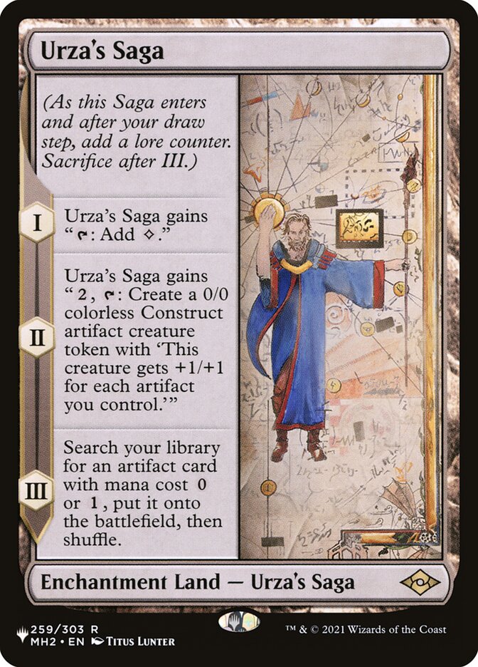 Urza's Saga [The List] | Galaxy Games LLC