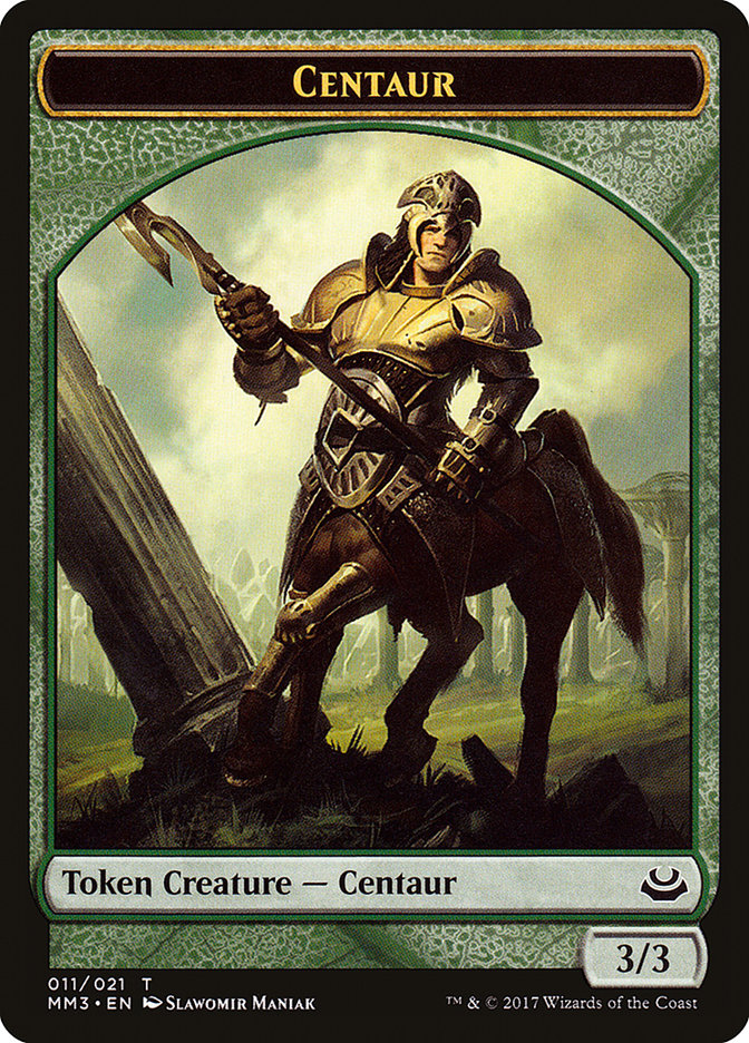 Centaur Token [Modern Masters 2017 Tokens] | Galaxy Games LLC