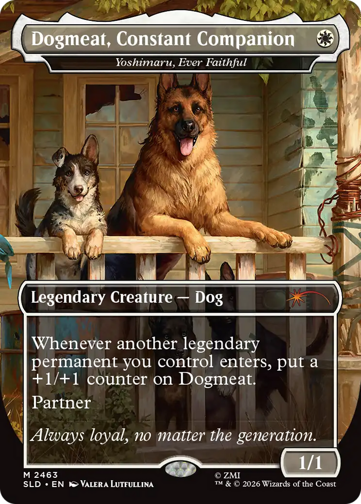 Dogmeat, Constant Companion - Yoshimaru, Ever Faithful [Secret Lair Drop Series] | Galaxy Games LLC