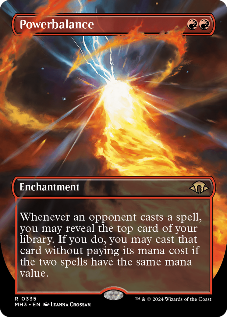 Powerbalance (Borderless) [Modern Horizons 3] | Galaxy Games LLC