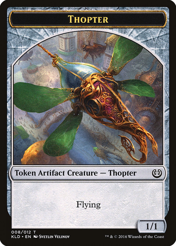 Thopter Token (008/012) [Kaladesh Tokens] | Galaxy Games LLC