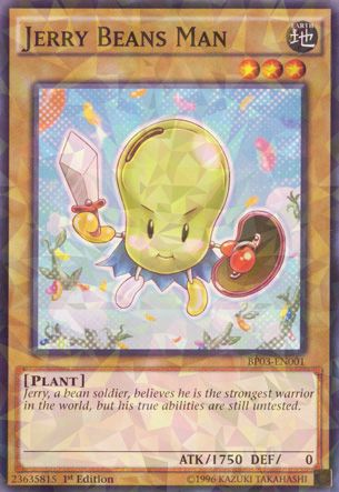 Jerry Beans Man [BP03-EN001] Shatterfoil Rare | Galaxy Games LLC
