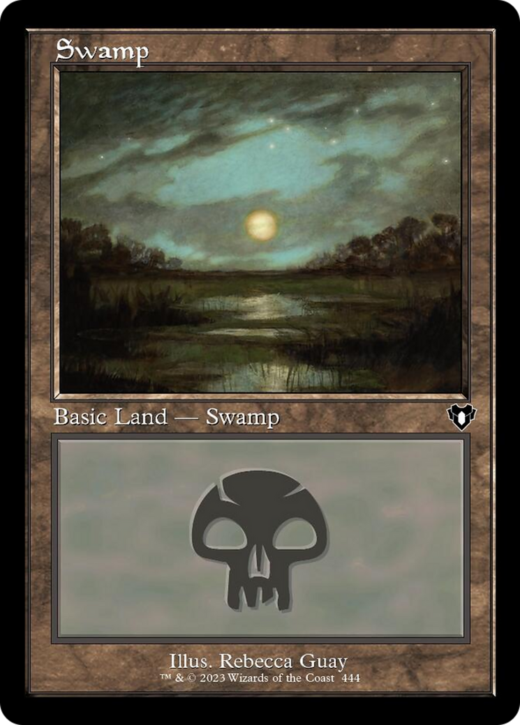 Swamp (444) (Retro) [Commander Masters] | Galaxy Games LLC